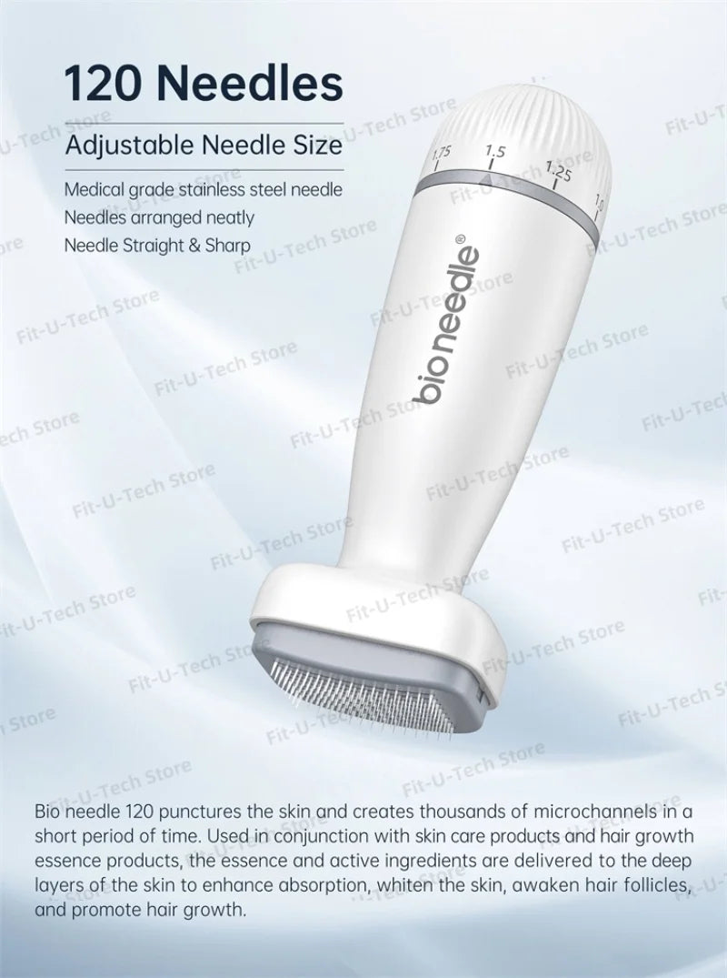 Stimulateur de Cuir Chevelu Microneedling